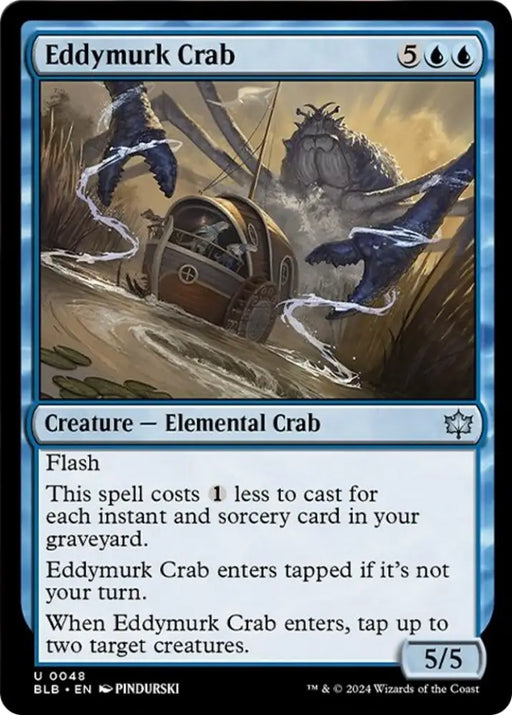 Eddymurk Crab [Bloomburrow] - MTG Single