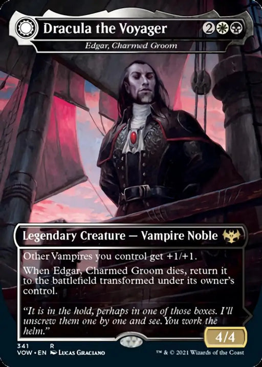 Edgar Charmed Groom // Edgar Markov’s Coffin - Dracula the Voyager // Casket of Native Earth [Innistrad: Crimson Vow]