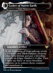 Edgar Charmed Groom // Edgar Markov’s Coffin - Dracula the Voyager // Casket of Native Earth [Innistrad: Crimson Vow]