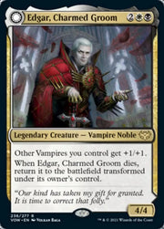 Edgar Charmed Groom // Edgar Markov’s Coffin [Innistrad: Crimson Vow] - MTG Single