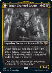 Edgar Charmed Groom // Edgar Markov’s Coffin [Innistrad: Double Feature] - MTG Single