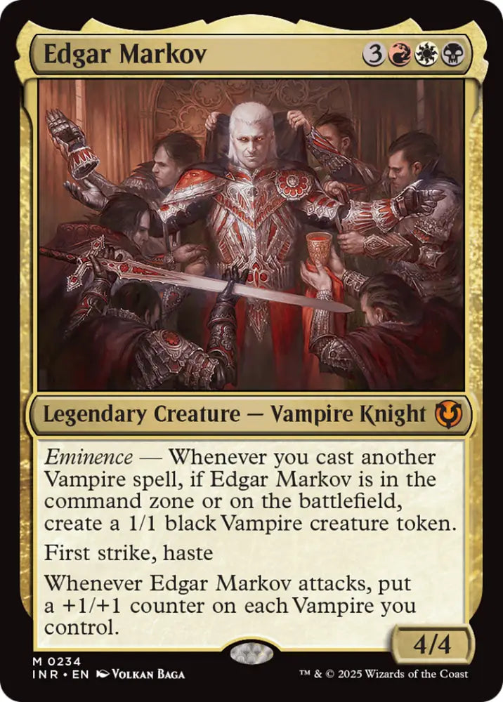 Edgar Markov [Innistrad Remastered] - MTG Single