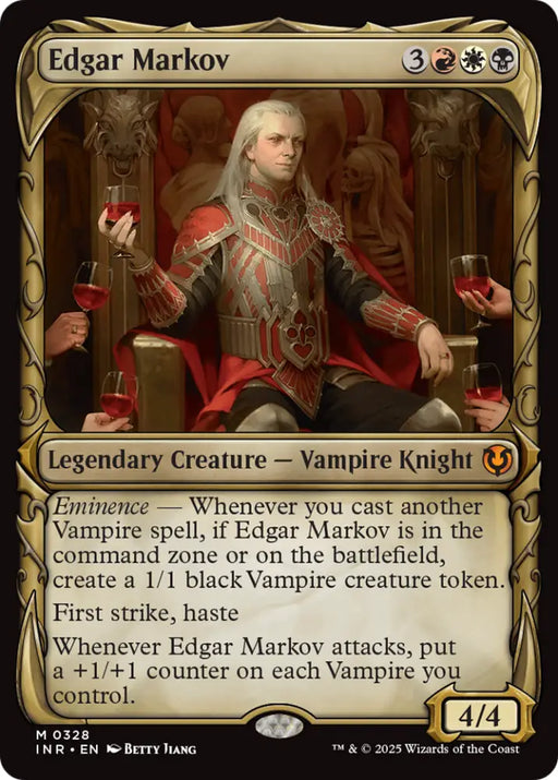 Edgar Markov (Showcase) [Innistrad Remastered] - MTG Single