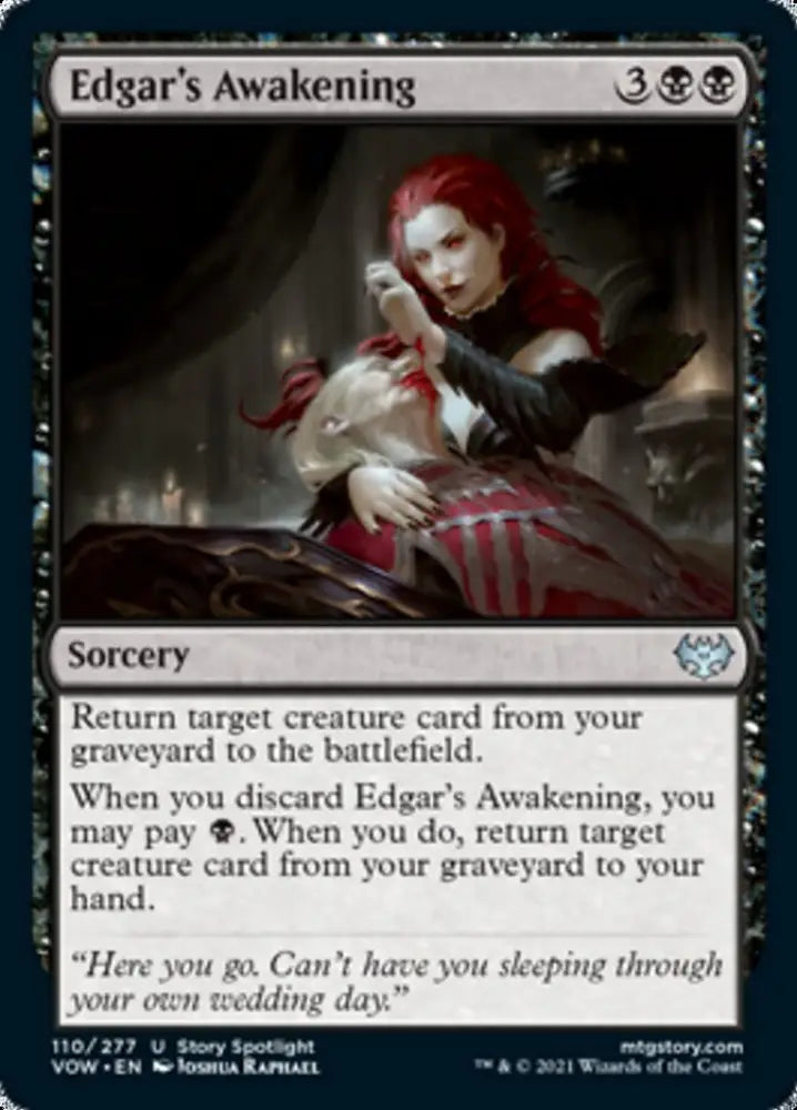 Edgar’s Awakening [Innistrad: Crimson Vow] - MTG Single