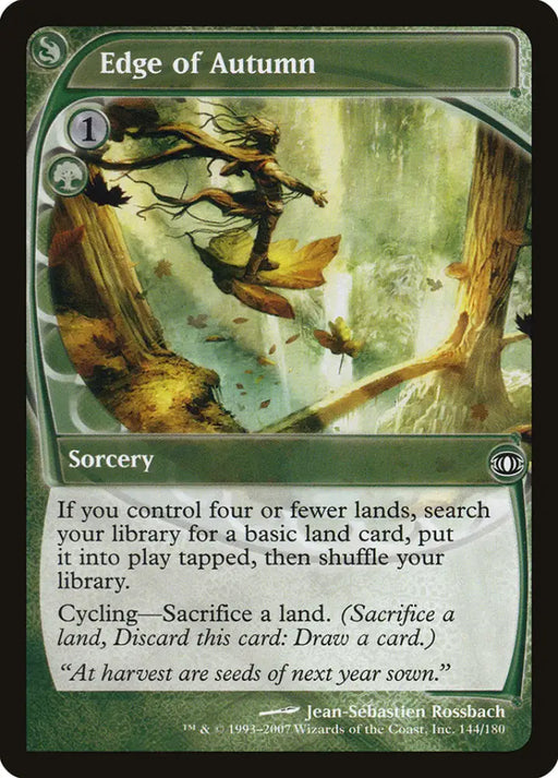 Edge of Autumn [Future Sight] - MTG Single