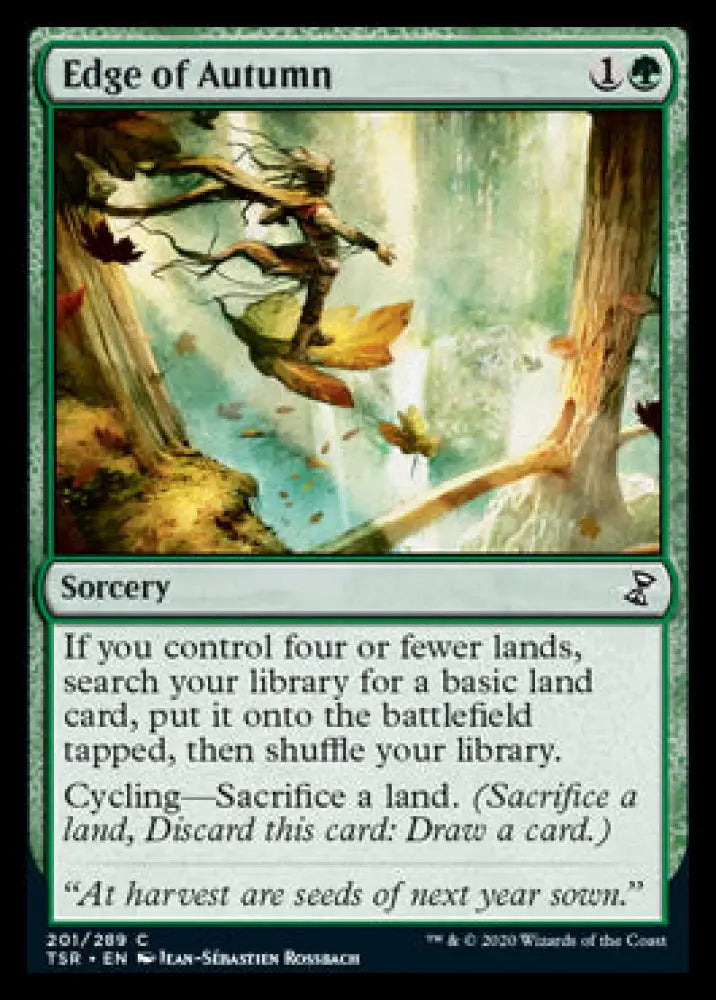 Edge of Autumn [Time Spiral Remastered] - MTG Single