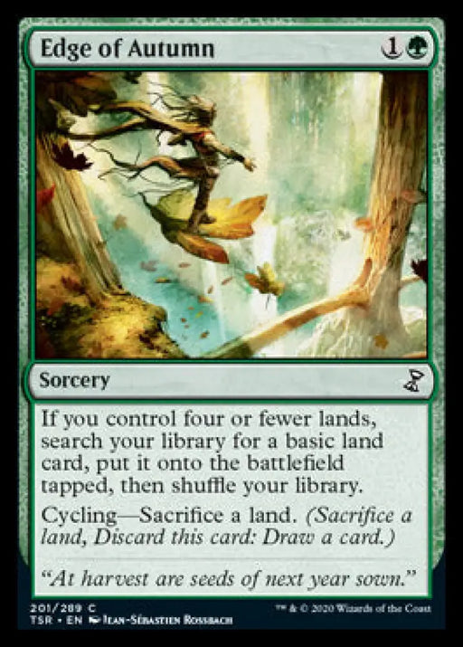 Edge of Autumn [Time Spiral Remastered] - MTG Single