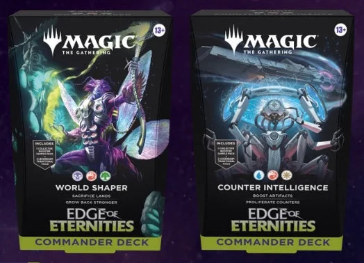 MTG Edge of Eternities Commander Set of 2