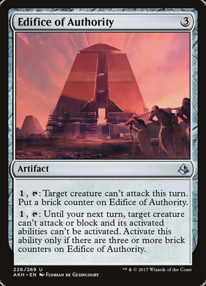 Edifice of Authority [Amonkhet] - MTG Single