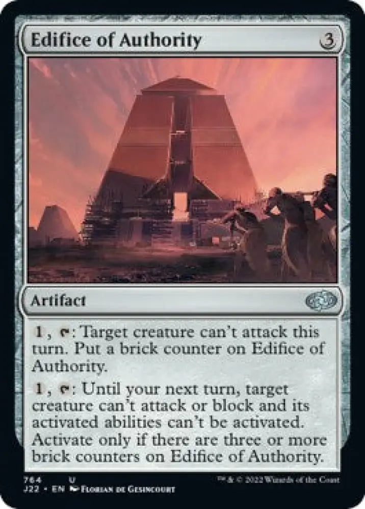 Edifice of Authority [Jumpstart 2022] - MTG Single