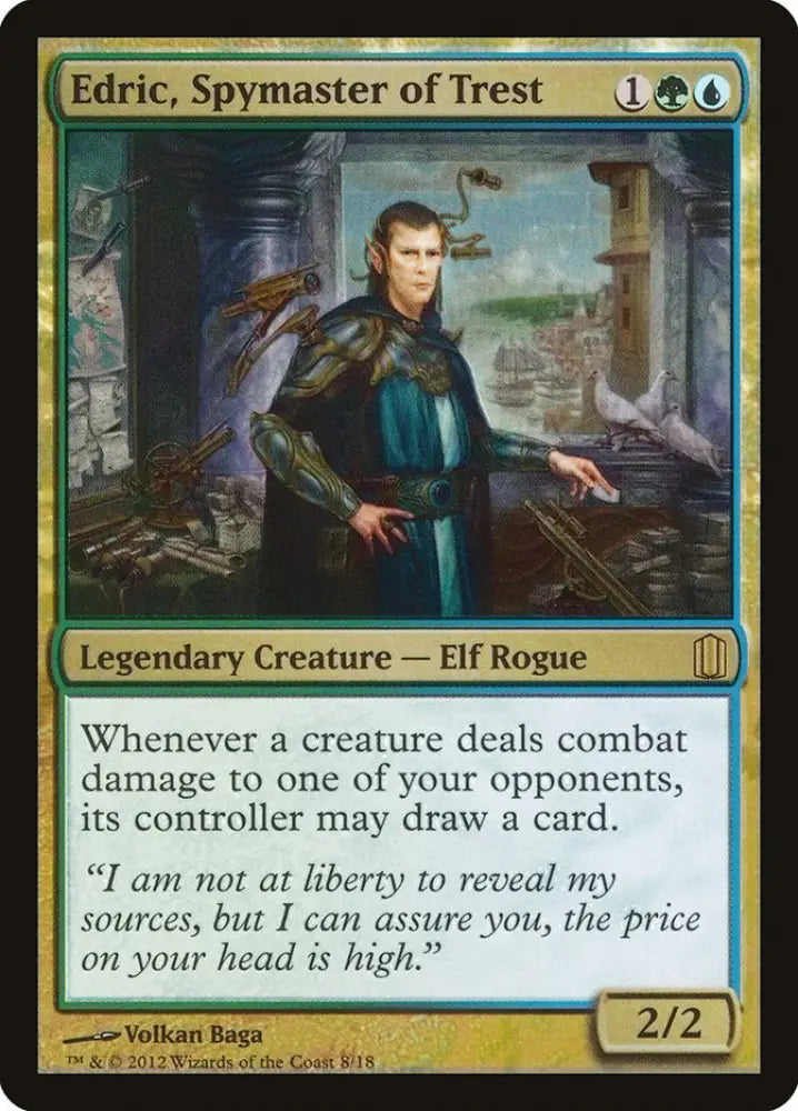 Edric Spymaster of Trest [Commander’s Arsenal] - MTG Single