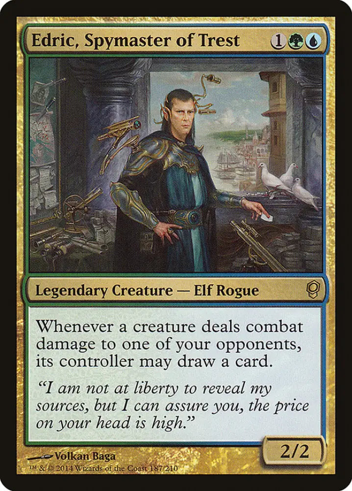 Edric Spymaster of Trest [Conspiracy] - MTG Single