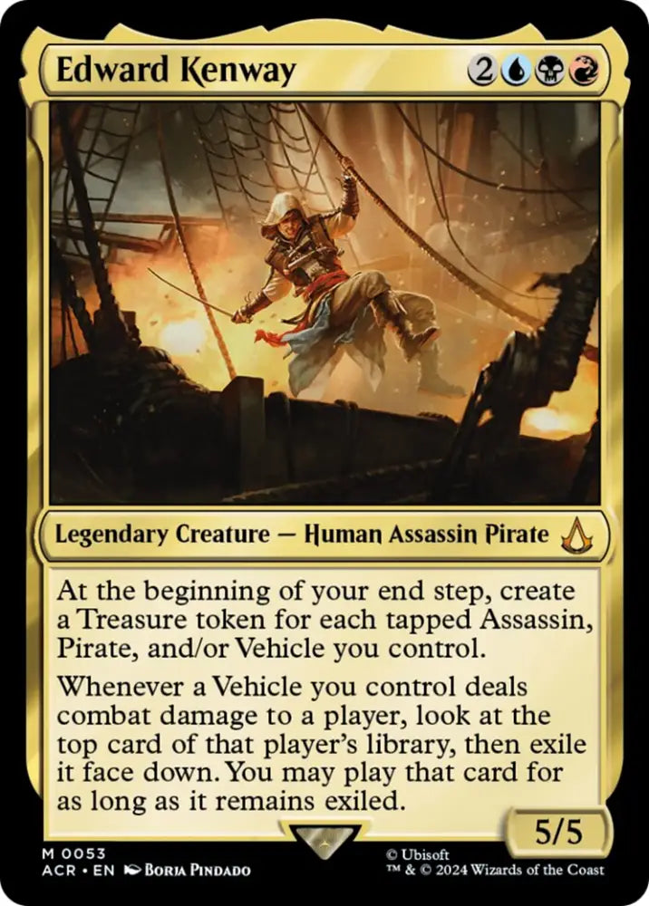 Edward Kenway [Assassin’s Creed] - MTG Single