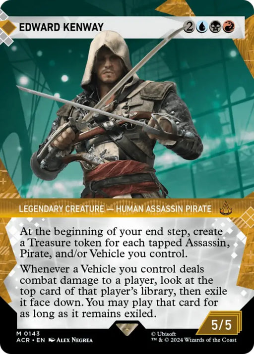 Edward Kenway (Showcase) [Assassin’s Creed] - MTG Single