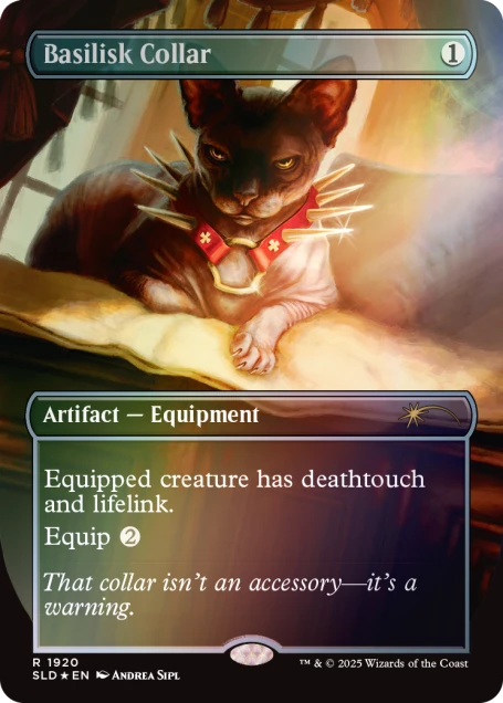 Secret Lair Cats Are Better Than Dogs Rainbow Foil Edition