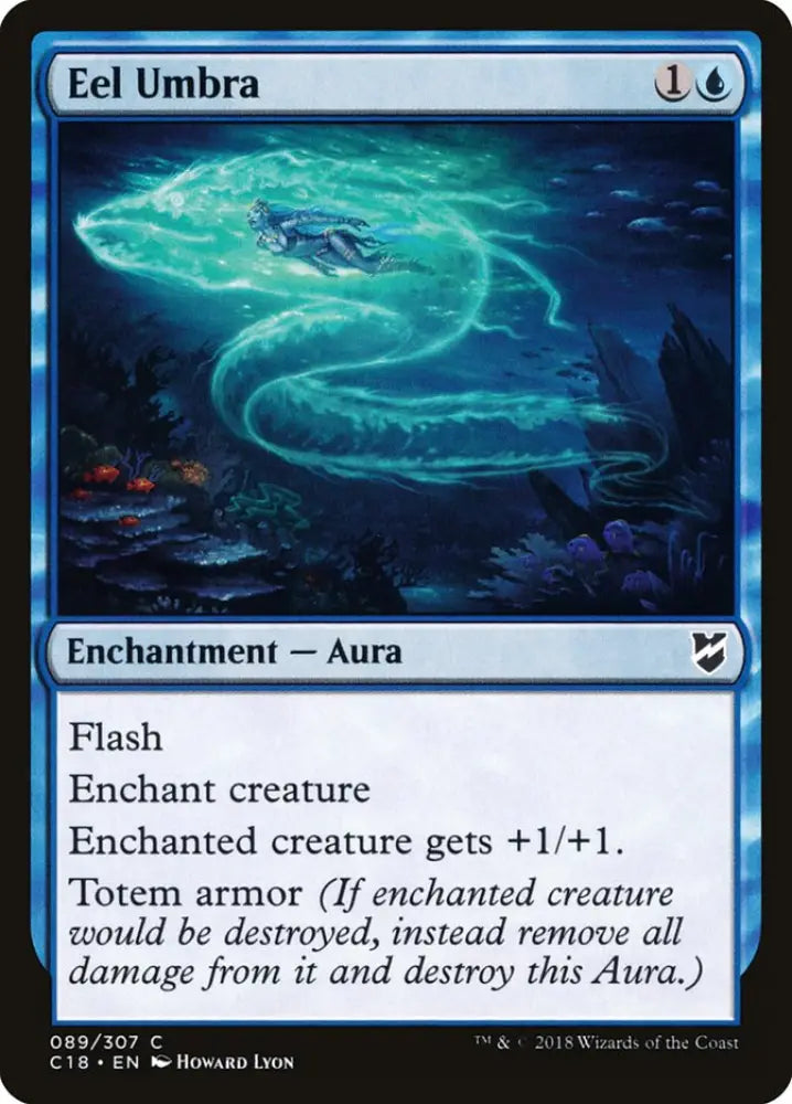 Eel Umbra [Commander 2018] - MTG Single