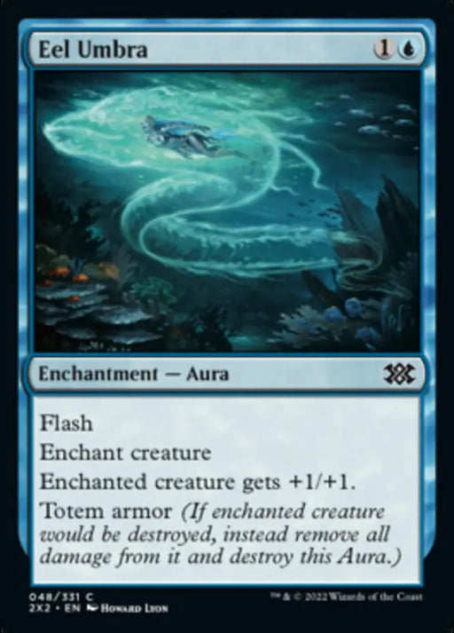 Eel Umbra [Double Masters 2022] - MTG Single
