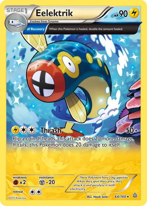Eelektrik (64/160) [XY: Primal Clash] - Pokemon Single