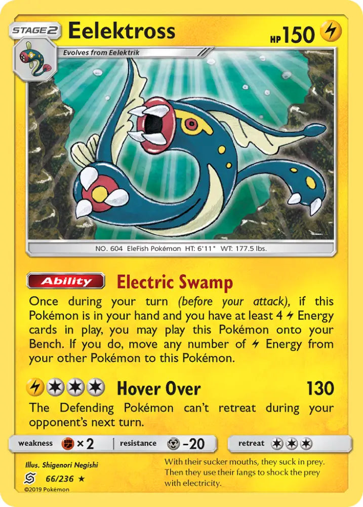Eelektross (66/236) [Sun & Moon: Unified Minds] - Pokemon Single