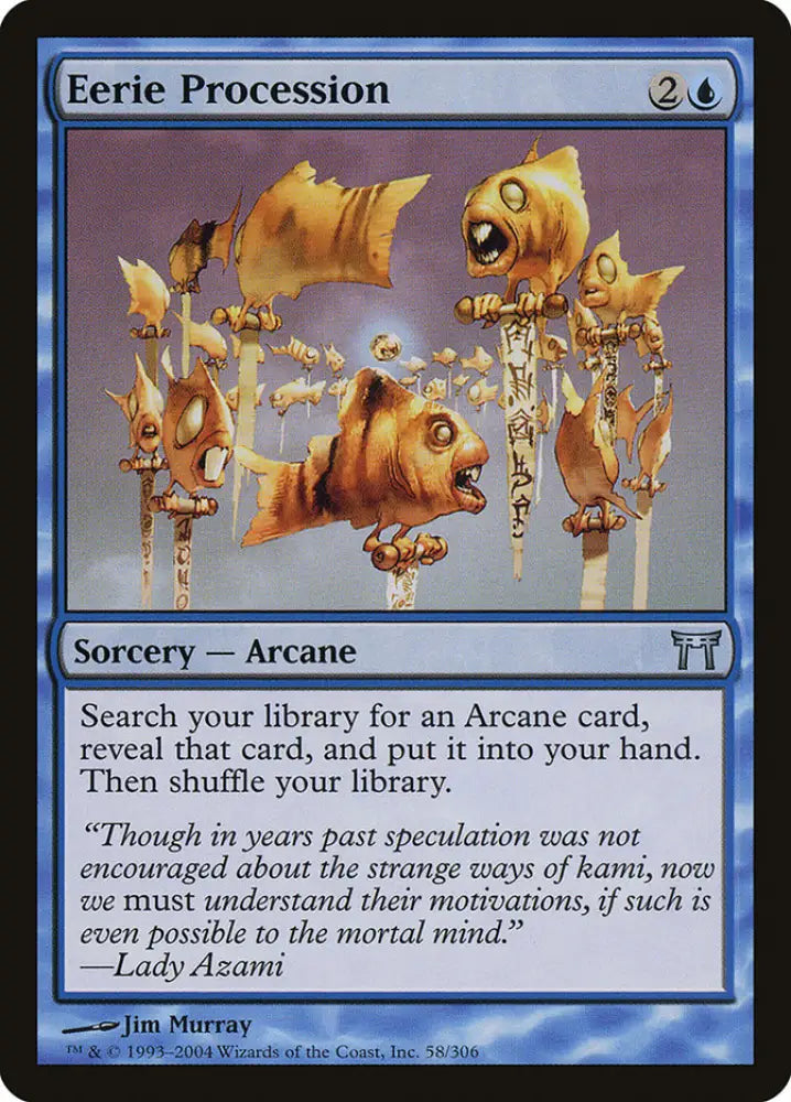 Eerie Procession [Champions of Kamigawa] - MTG Single