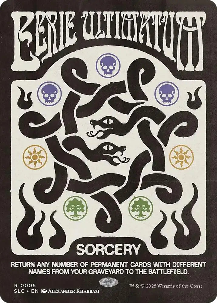 Eerie Ultimatum (5) [Secret Lair Countdown Kit]