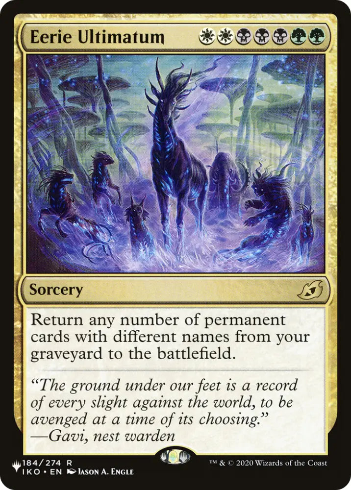 Eerie Ultimatum [The List] - MTG Single