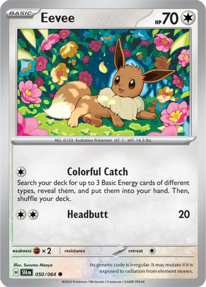 Eevee (050/064) [Scarlet & Violet: Shrouded Fable] - Pokemon Single