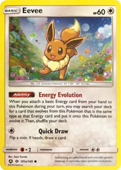 Eevee (101a/149) [Alternate Art Promos] - Pokemon Single