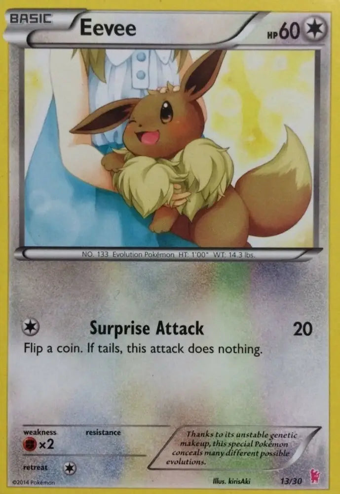 Eevee (13/30) [XY: Trainer Kit - Sylveon] - Pokemon Single
