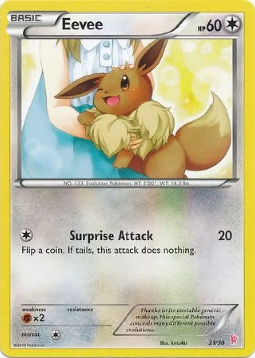 Eevee (21/30) [XY: Trainer Kit - Sylveon] - Pokemon Single