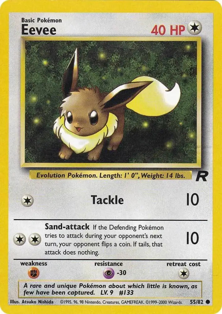 Eevee (55/82) [Team Rocket Unlimited] - Pokemon Single