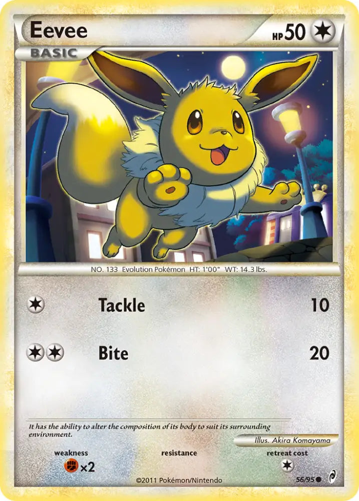 Eevee (56/95) [HeartGold & SoulSilver: Call of Legends] - Pokemon Single