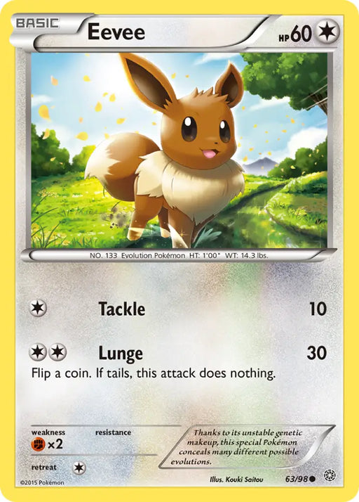 Eevee (63/98) [XY: Ancient Origins] - Pokemon Single