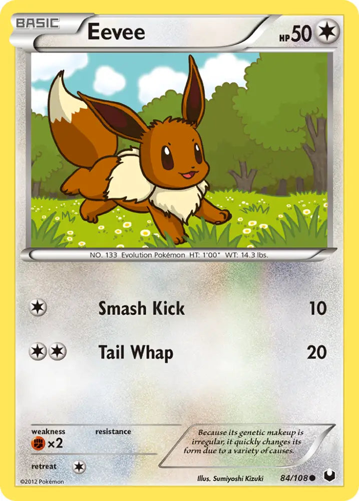Eevee (84/108) [Black & White: Dark Explorers] - Pokemon Single
