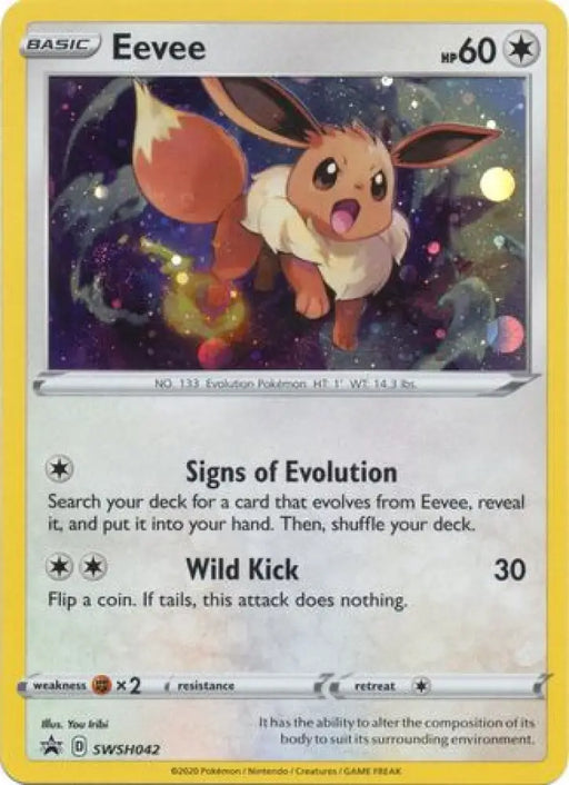 Eevee (SWSH042) [Sword & Shield: Black Star Promos] - Pokemon Single