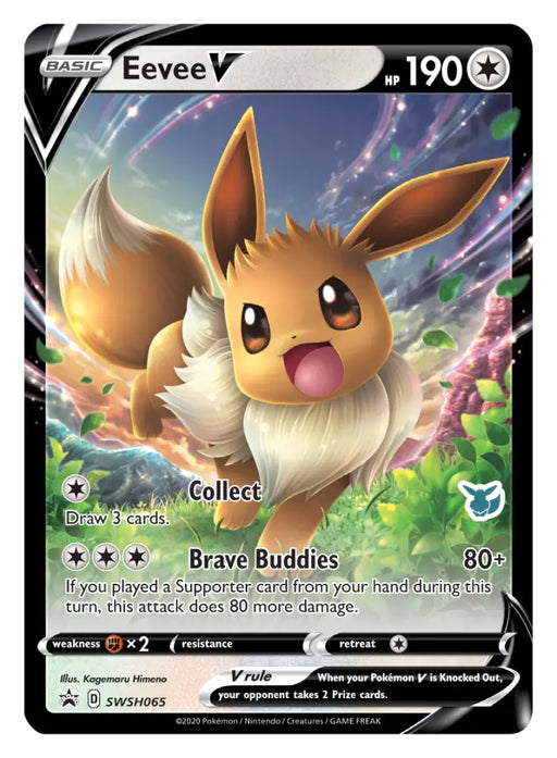 Eevee V (SWSH065) (Eevee Deck) [Battle Academy 2022] - Pokemon Single