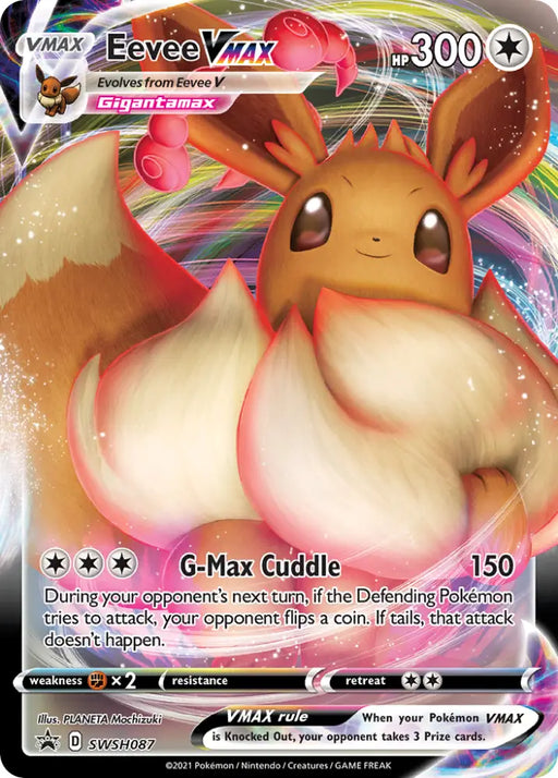 Eevee VMAX (SWSH087) [Sword & Shield: Black Star Promos] - Pokemon Single