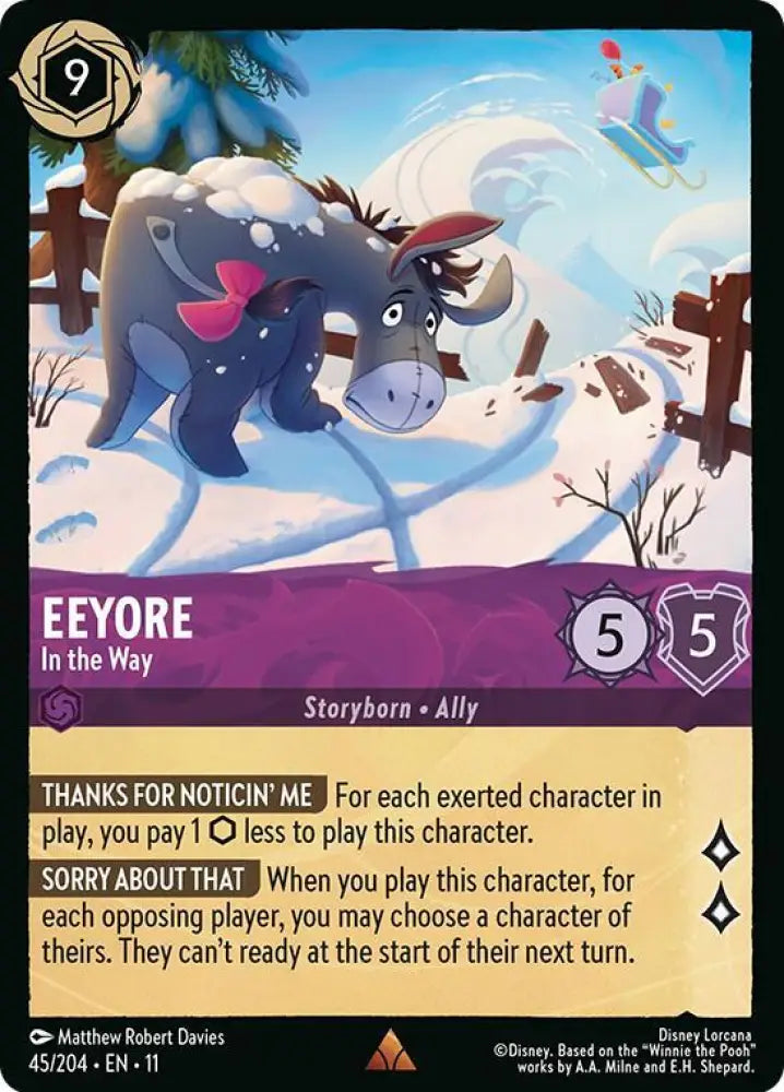 Eeyore - In the Way (45/204) [Winterspell]