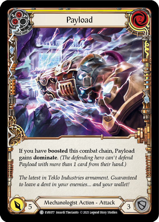 Payload (Yellow) [Everfest] 1st Edition Rainbow Foil