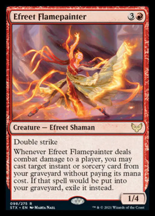 Efreet Flamepainter [Strixhaven: School of Mages] - MTG Single