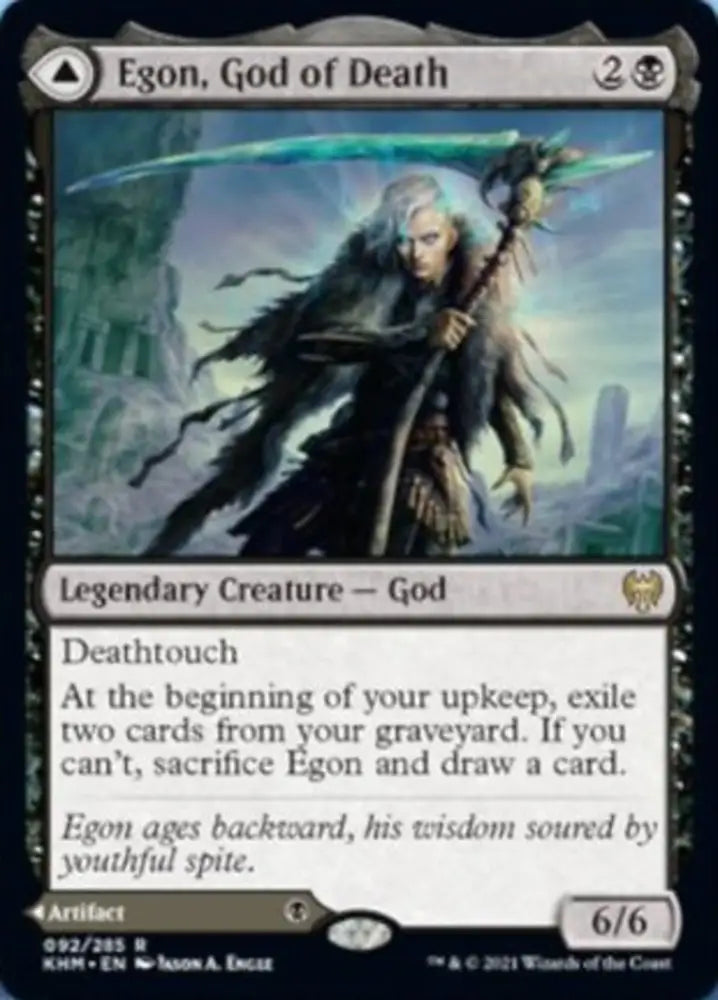 Egon God of Death // Throne of Death [Kaldheim] - MTG Single