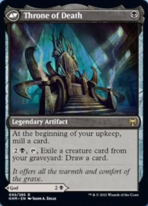 Egon God of Death // Throne of Death [Kaldheim] - MTG Single