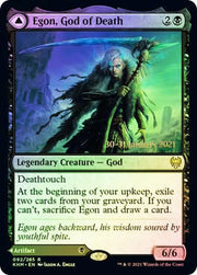 Egon God of Death // Throne of Death [Kaldheim Prerelease Promos] - MTG Single