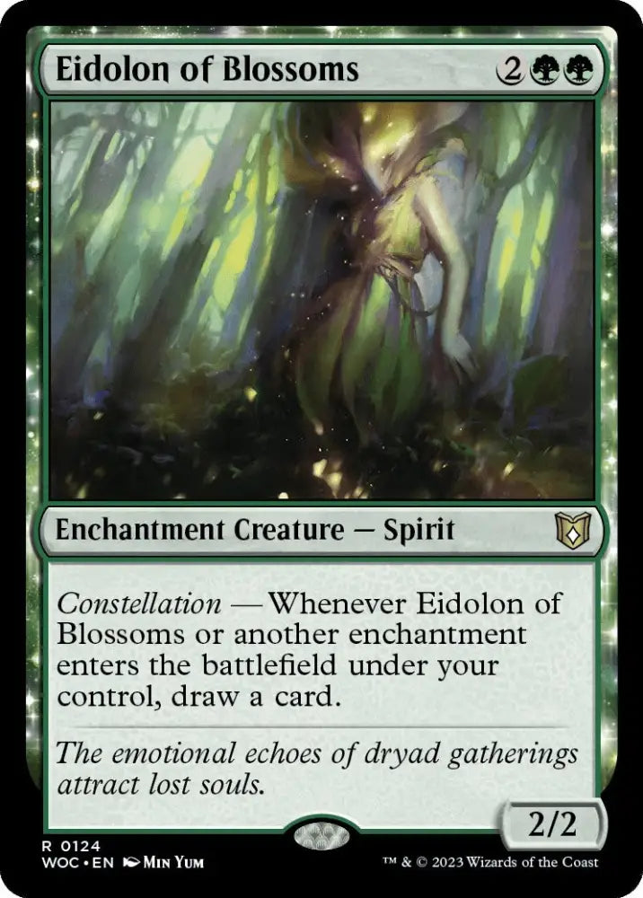 Eidolon of Blossoms [Wilds of Eldraine Commander] - MTG Single