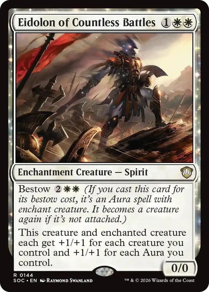 Eidolon of Countless Battles (144) [Secrets of Strixhaven Commander]