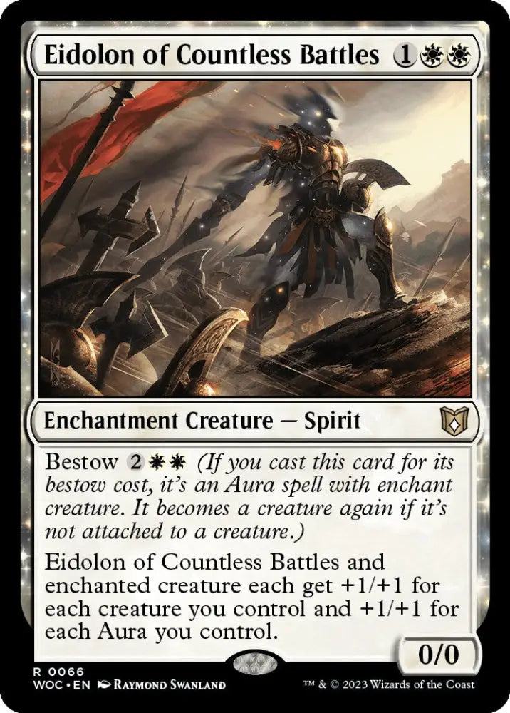 Eidolon of Countless Battles [Wilds of Eldraine Commander] - MTG Single