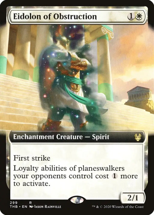 Eidolon of Obstruction (Extended Art) [Theros Beyond Death] - MTG Single