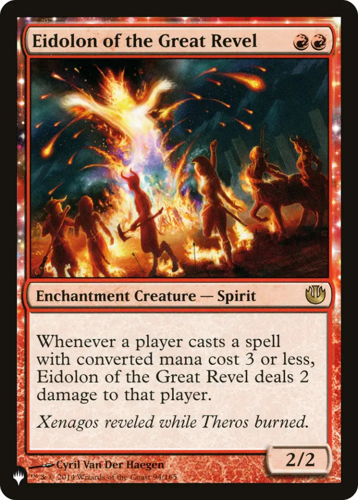 Eidolon of the Great Revel [The List] - MTG Single