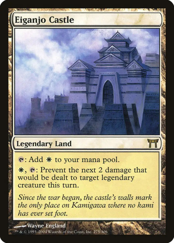 Eiganjo Castle [Champions of Kamigawa] - MTG Single
