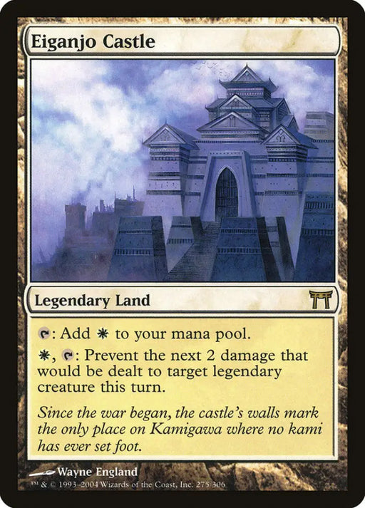Eiganjo Castle [Champions of Kamigawa] - MTG Single